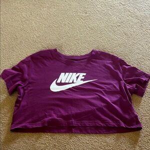Nike Plum Crop Top